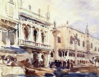 Sargent, John Singer - The Piazzetta and the Doge's Palace